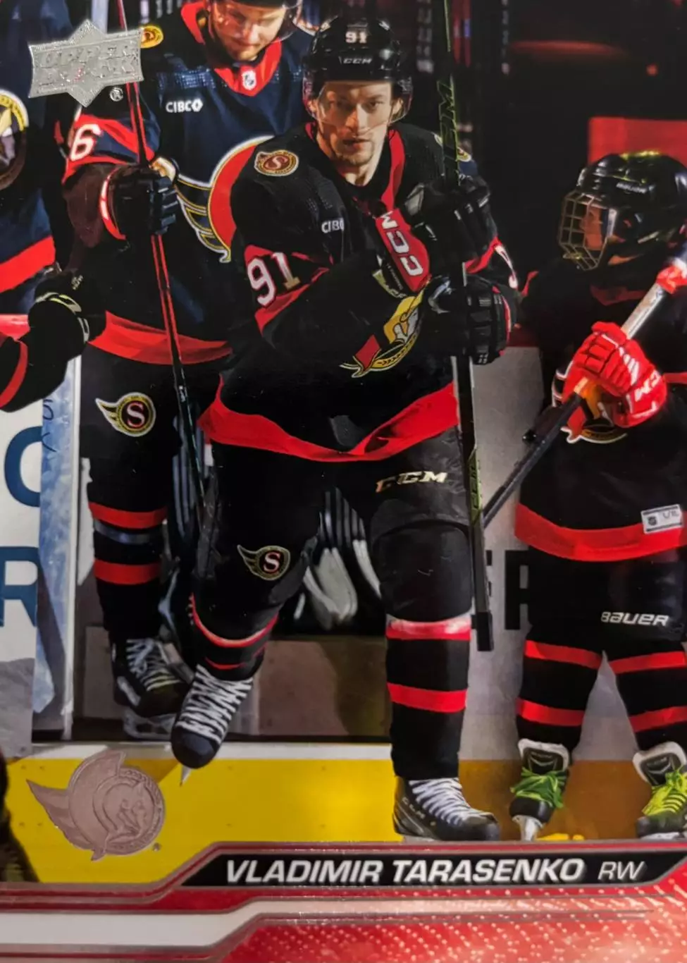 Хоккей Карточка Владимир Тарасенко Ottawa Senators/Оттава,Сибирь,СКА NHL/НХЛ/КХЛ