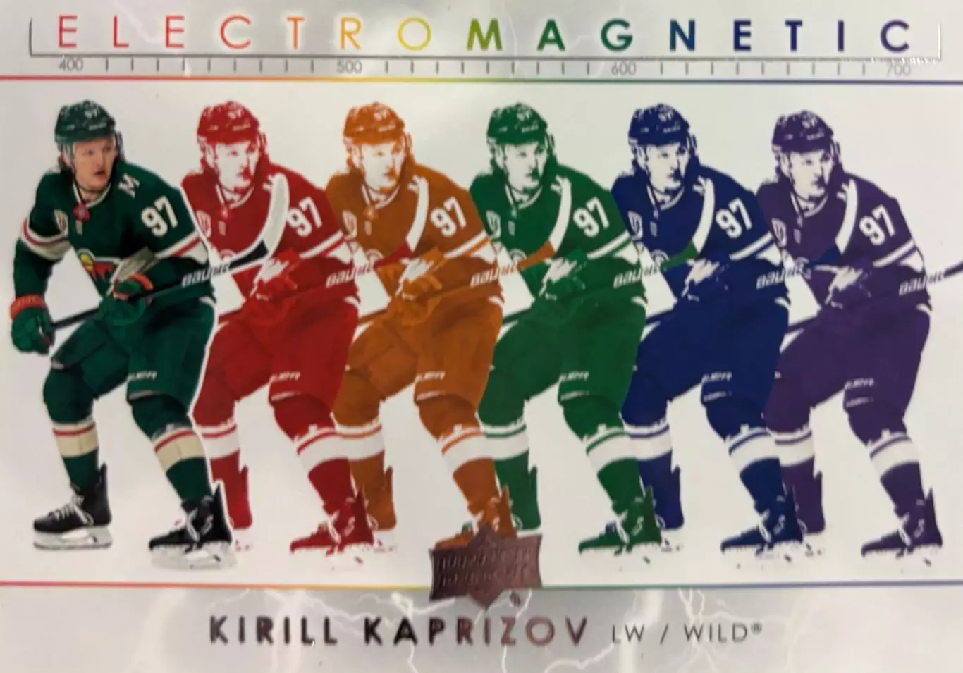 Карточка Кирилл Капризов Minnesota Wild / Миннесота, Салават Юлаев, ЦСКА КХЛ/НХЛ