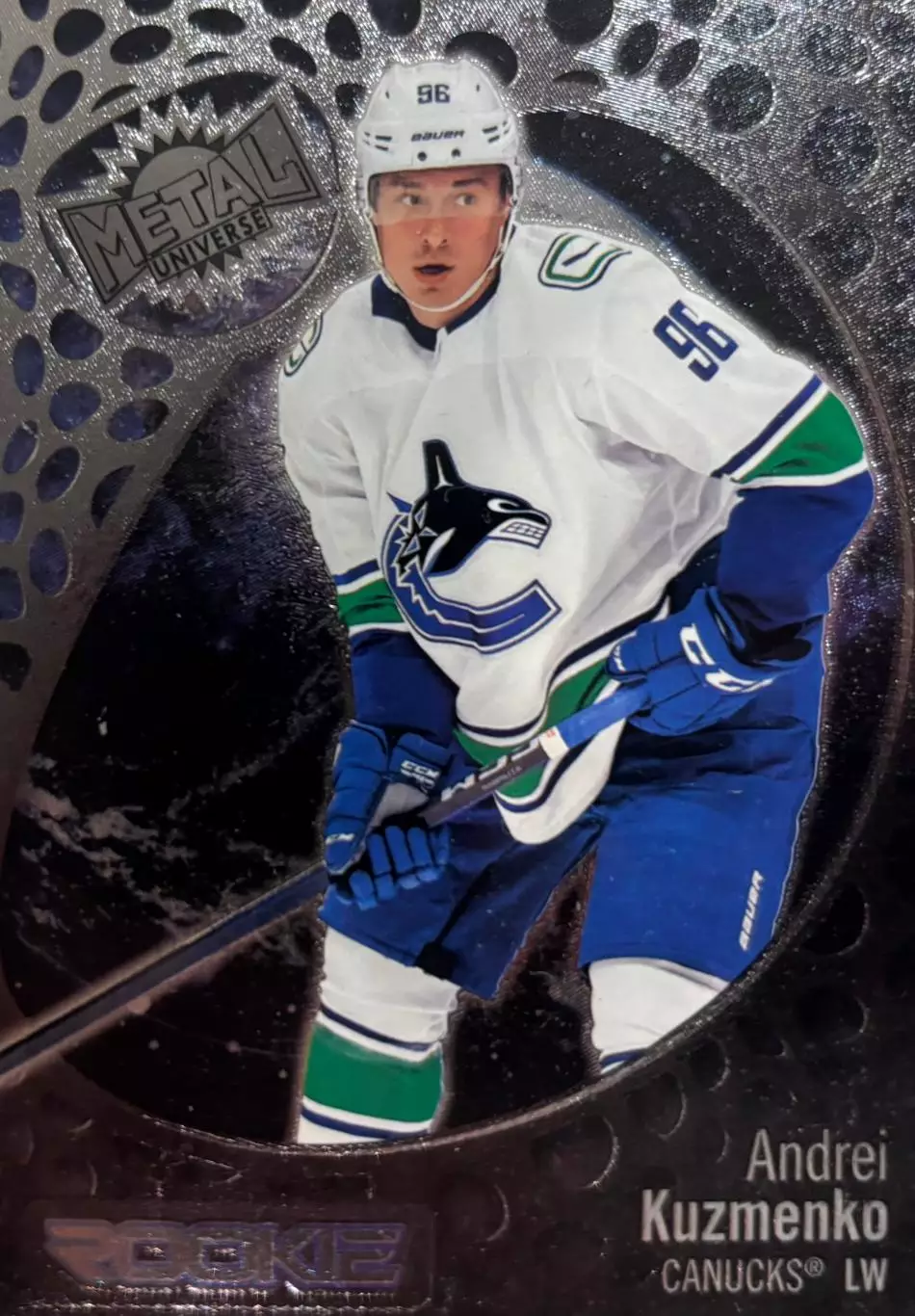Карточка Андрей Кузьменко Vancouver Canucks/Ванкувер Кэнакс/ЦСКА/СКА НХЛ/NHL/КХЛ