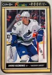 Карточка Андрей Кузьменко Vancouver Canucks/Ванкувер Кэнакс/СКА/ЦСКА НХЛ/NHL/КХЛ