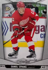 Карточка Даниэль Спронг Detroit Red Wings-Детройт, ЦСКА, Автомобилист НХЛ/NHL