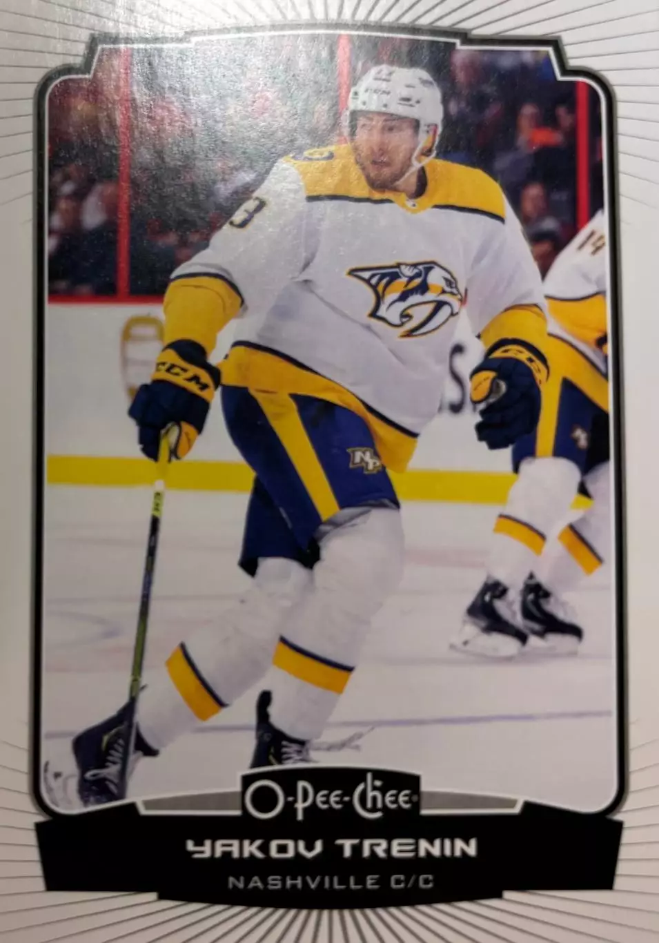 Хоккей Карточка Яков Тренин Nashville Predators/Нэшвилл, СКА,Трактор НХЛ/NHL/КХЛ