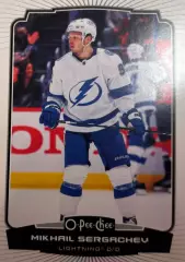 Хоккей. Карточка Михаил Сергачев Tampa Bay Lightning/Тампа-Бэй Лайтнинг НХЛ/NHL