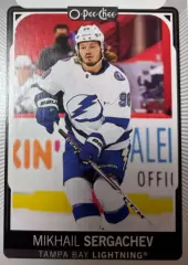 Хоккей. Карточка Михаил Сергачев Tampa Bay Lightning/Тампа-Бэй Лайтнинг НХЛ/NHL