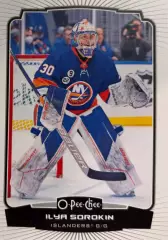 Хоккей. Карточка Илья Сорокин ЦСКА Москва, New York Islanders-Айлендерс НХЛ-КХЛ