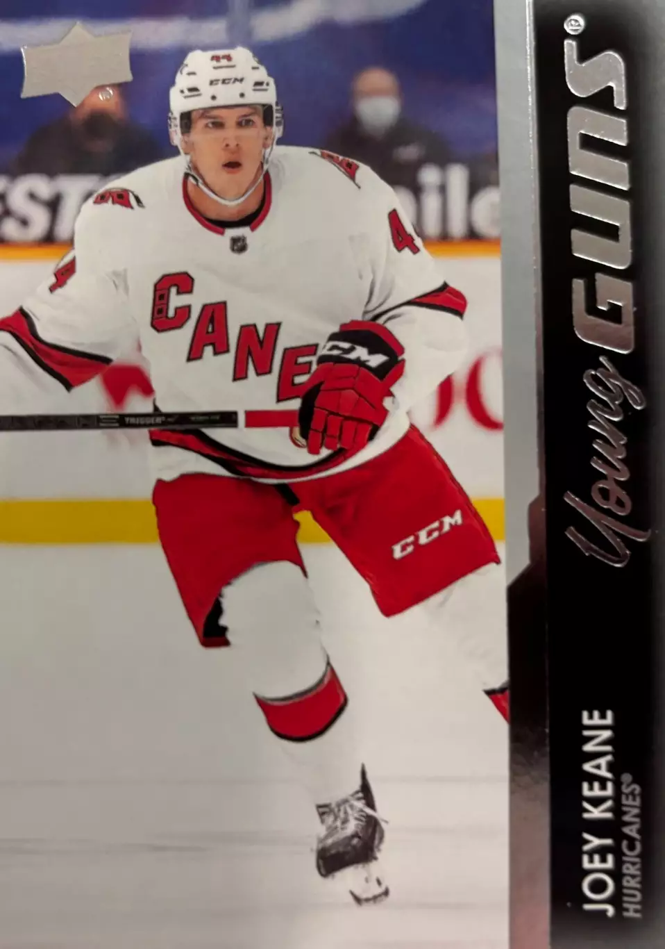 Карточка Джозеф Кин Carolina Hurricanes/Каролина, Спартак Москва НХЛ/NHL/КХЛ