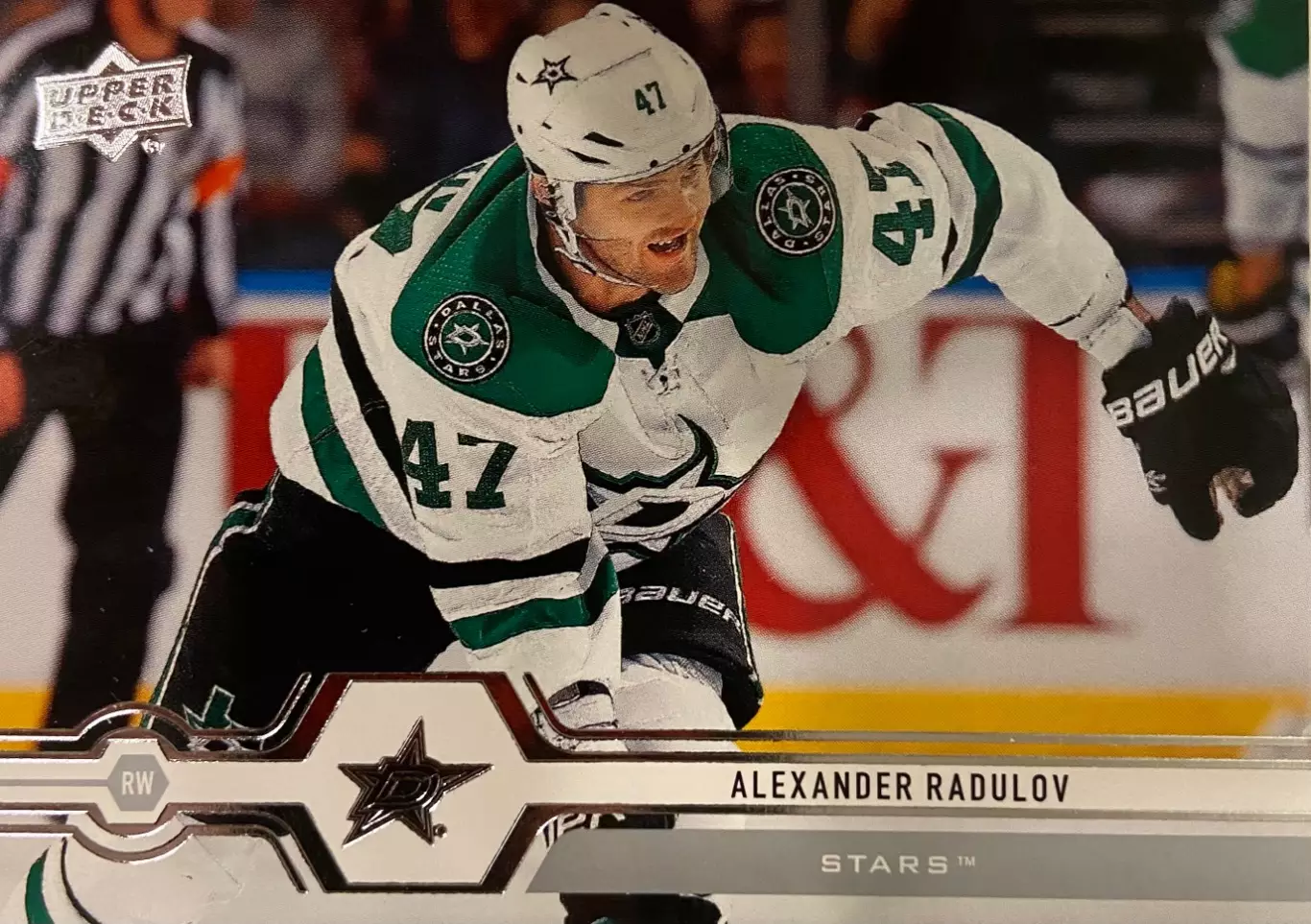 Карточка Александр Радулов Dallas Stars-Даллас, ЦСКА, Локомотив, Салават НХЛ-КХЛ