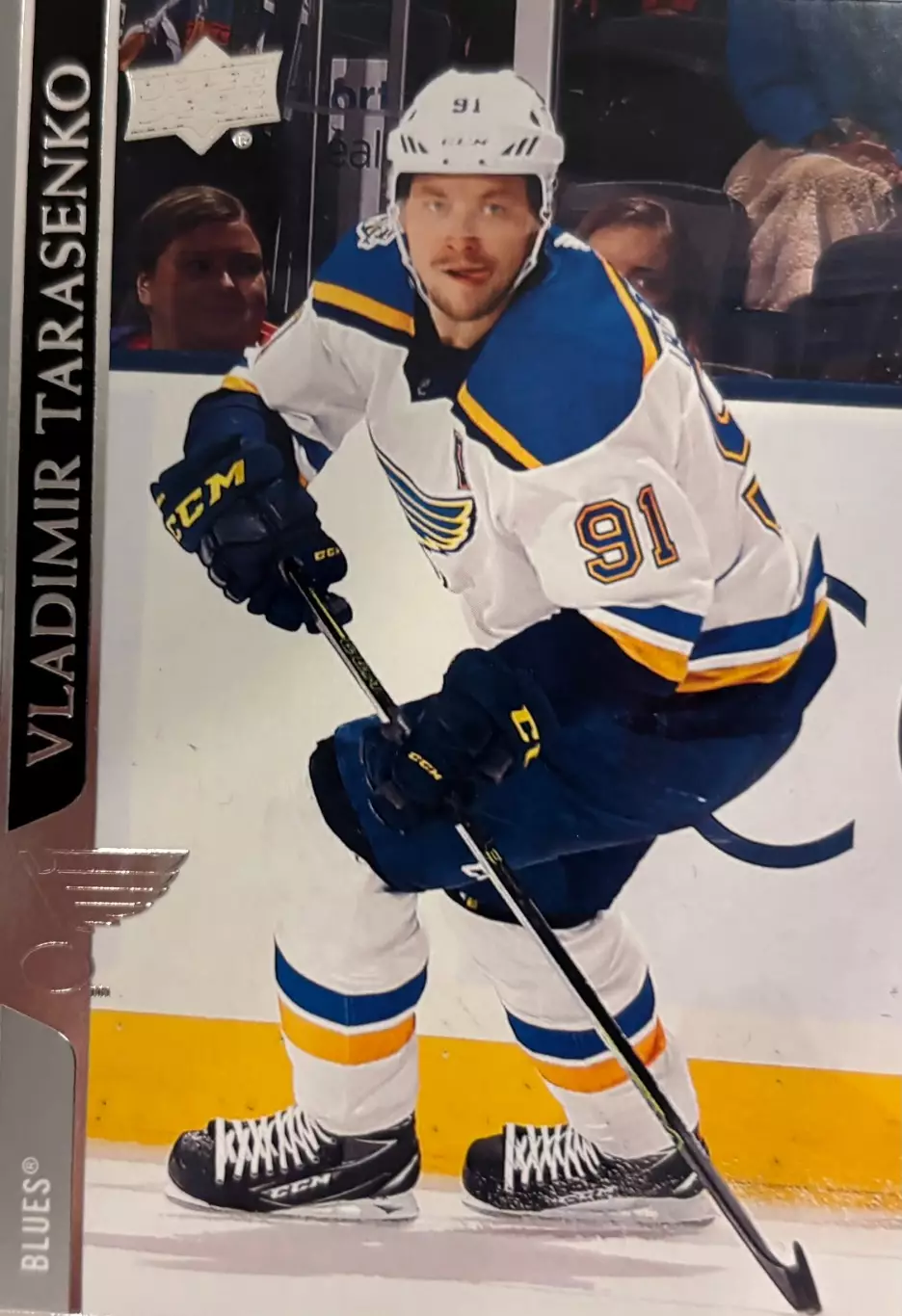 Карточка Владимир Тарасенко St. Louis Blues/Сент-Луис, Ска, Сибирь NHL/НХЛ/КХЛ