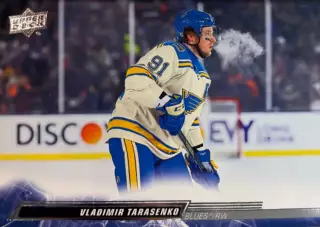 Карточка Владимир Тарасенко St. Louis Blues/Сент-Луис, СКА, Сибирь NHL/НХЛ/КХЛ