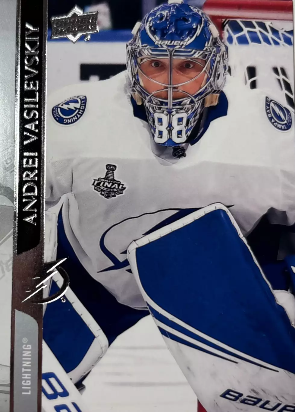 Хоккей Карточка Андрей Василевский Tampa Bay Lightning/Салават Юлаев КХЛ/НХЛ/NHL