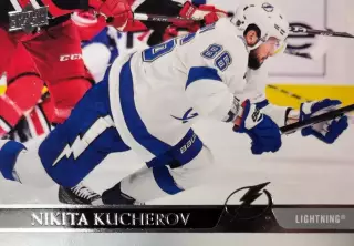 Карточка Никита Кучеров Tampa Bay Lightning/Тампа-Бэй, ЦСКА Москва КХЛ/NHL/НХЛ