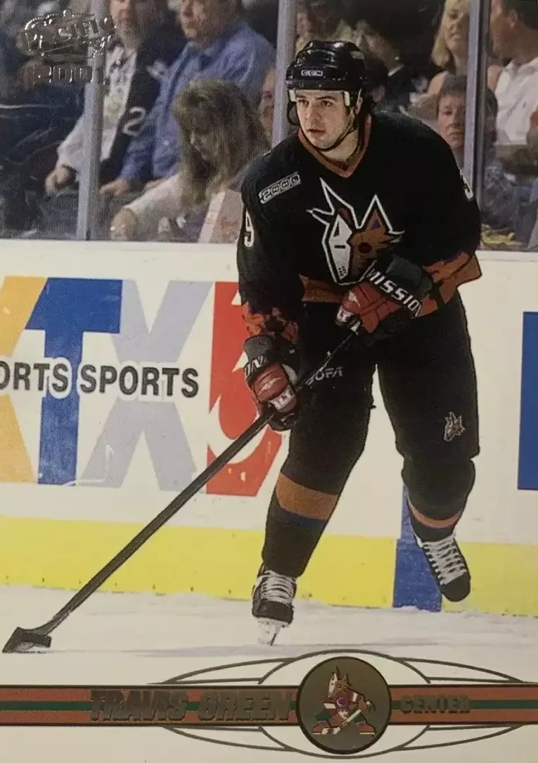 Хоккей. Карточка Travis Green-Трэвис Грин Phoenix Coyotes-Финикс Койотис НХЛ/NHL