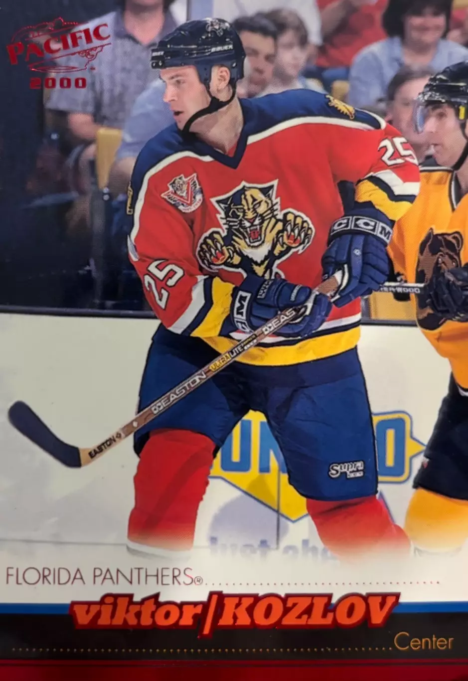 Карточка Виктор Козлов Florida Panthers/Флорида, Динамо Москва, Салават НХЛ/КХЛ
