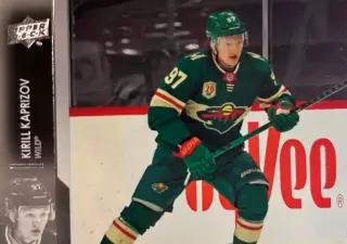 Карточка Кирилл Капризов Minnesota Wild / Миннесота, Салават Юлаев, ЦСКА КХЛ/НХЛ