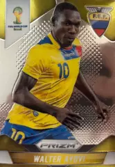 Футбол. Карточка Walter Ayovi/Вальтер Айови Эквадор Чемпионат Мира 2014 Panini