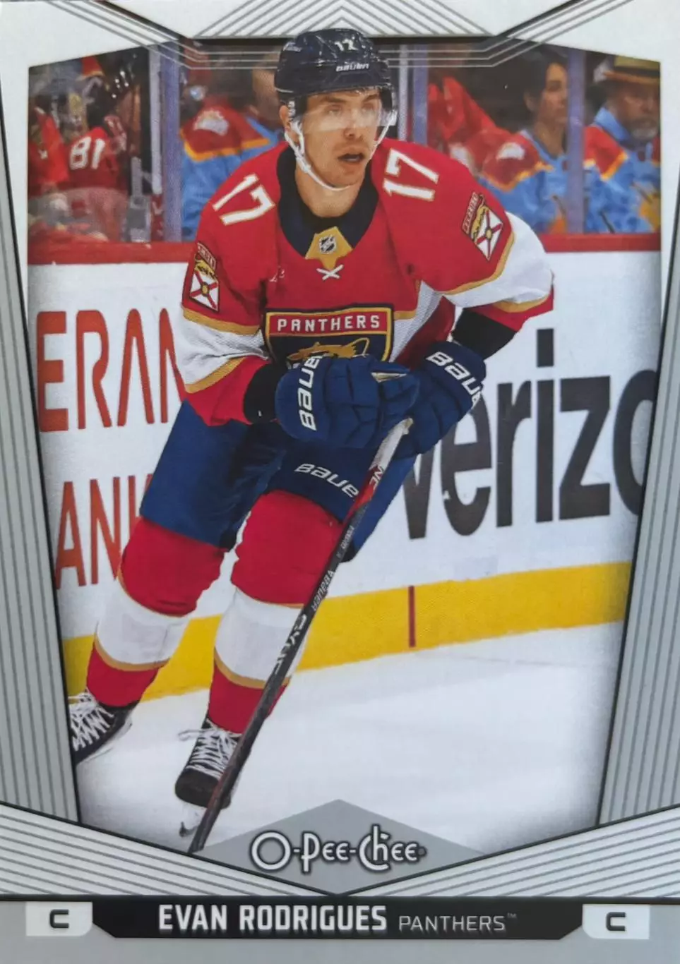 Хоккей. Карточка Evan Rodrigues-Эван Родригес Florida Panthers - Флорида НХЛ/NHL