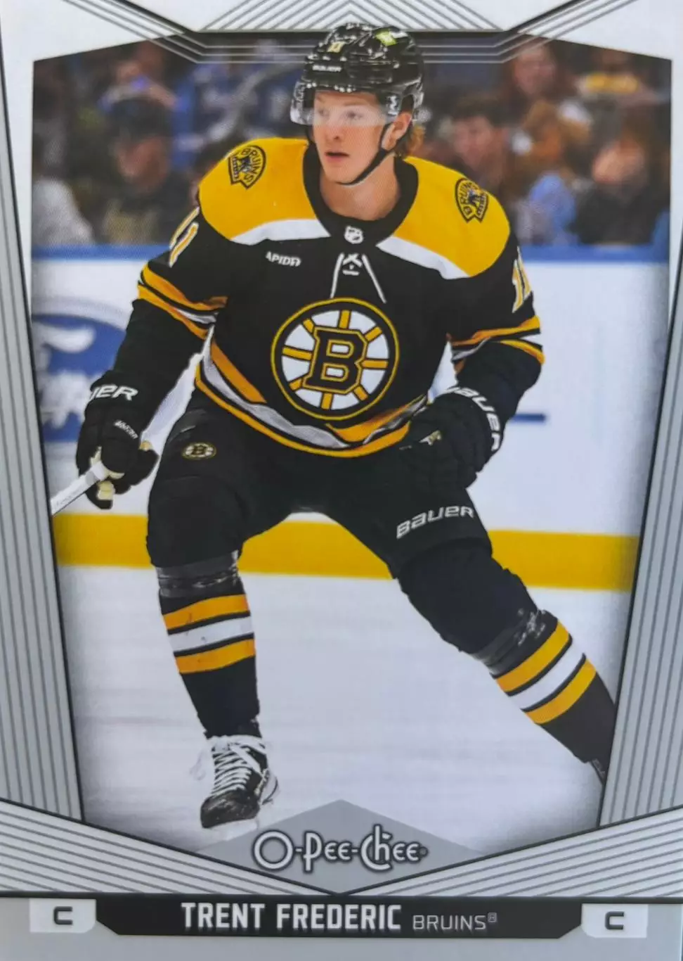 Карточка Trent Frederic - Трент Фредерик Boston Bruins - Бостон Брюинз НХЛ/NHL