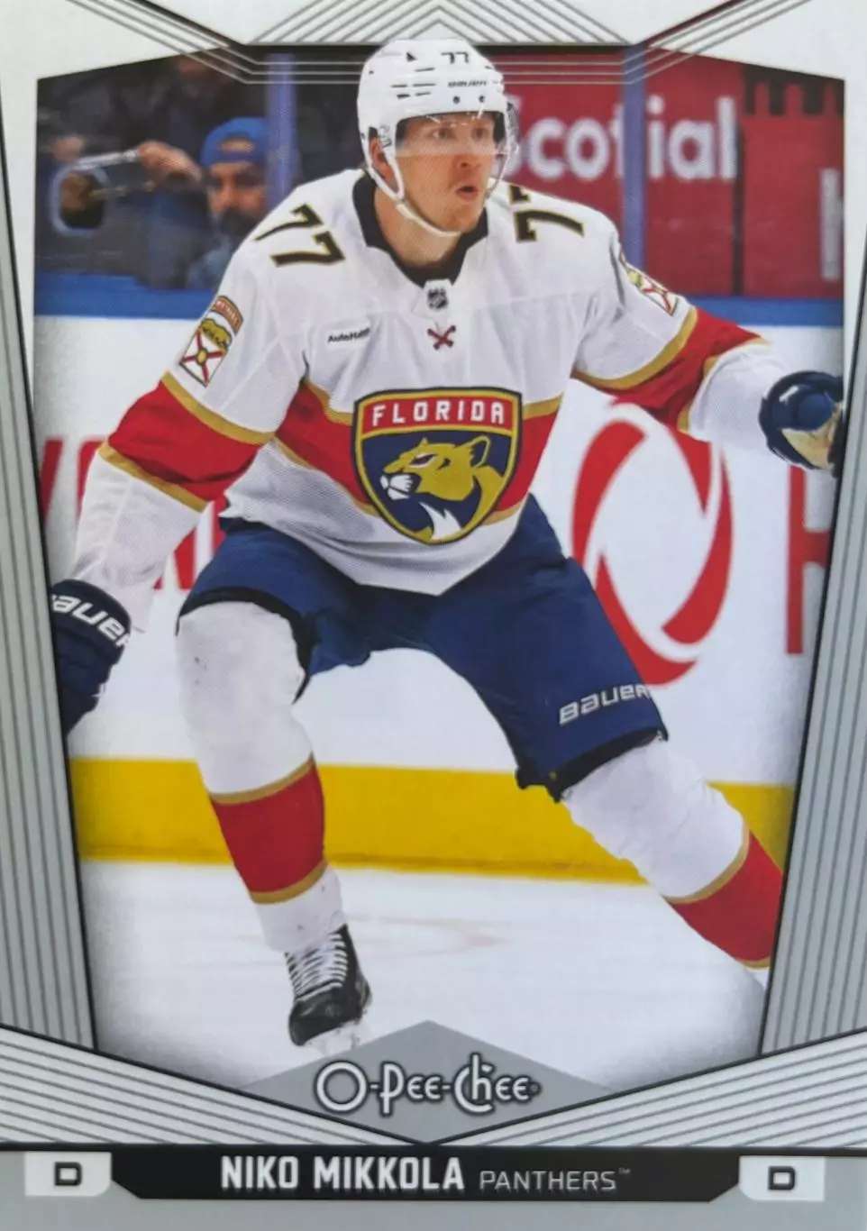 Хоккей. Карточка Niko Mikkola - Нико Миккола Florida Panthers - Флорида НХЛ/NHL