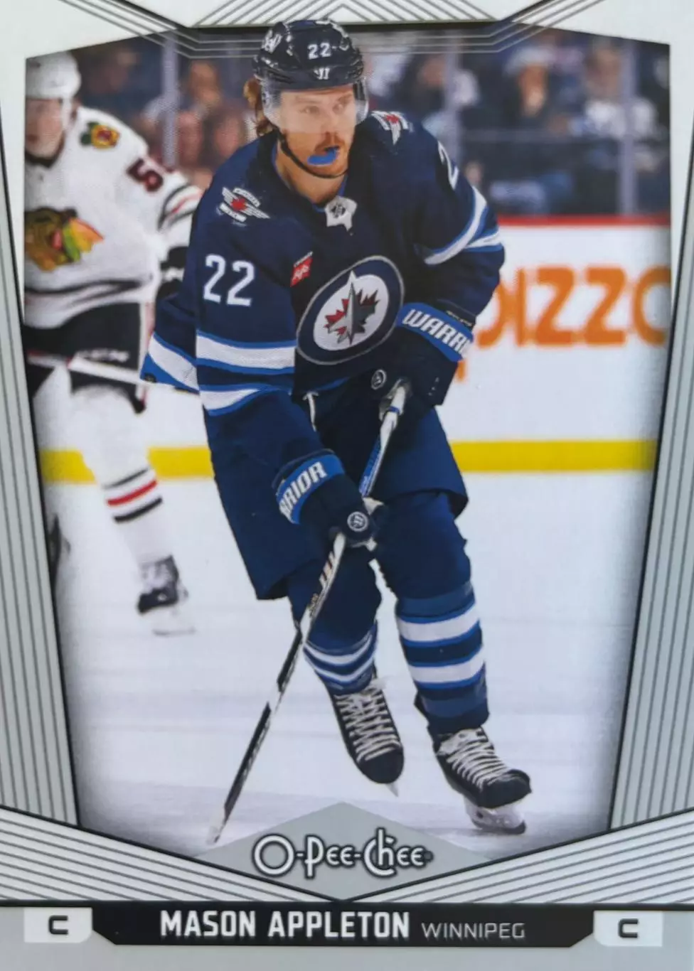 Хоккей. Карточка Mason Appleton-Мэйсон Эпплтон Winnipeg Jets - Виннипег НХЛ/NHL