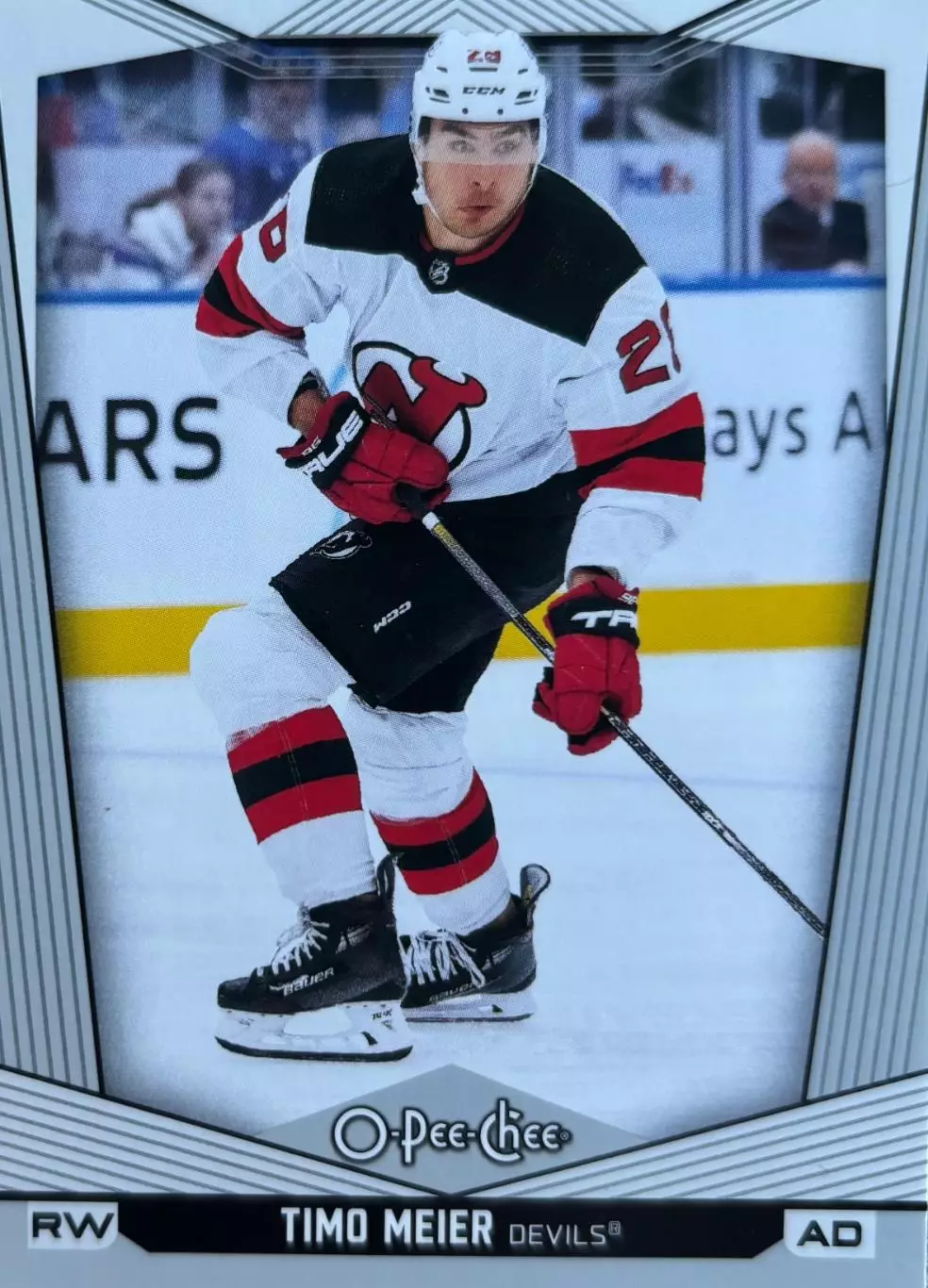 Карточка Timo Meier - Тимо Майер New Jersey Devils / Нью-Джерси Девилз НХЛ/NHL