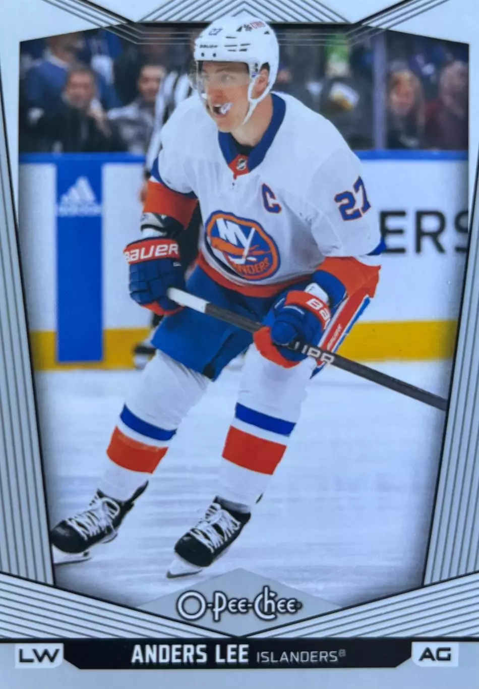 Карточка Anders Lee - Андерс Ли New York Islanders / Нью-Йорк Айлендерс НХЛ/NHL