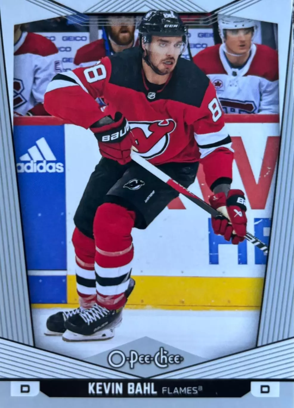 Карточка Kevin Bahl - Кевин Баль New Jersey Devils / Нью-Джерси Девилз НХЛ/NHL