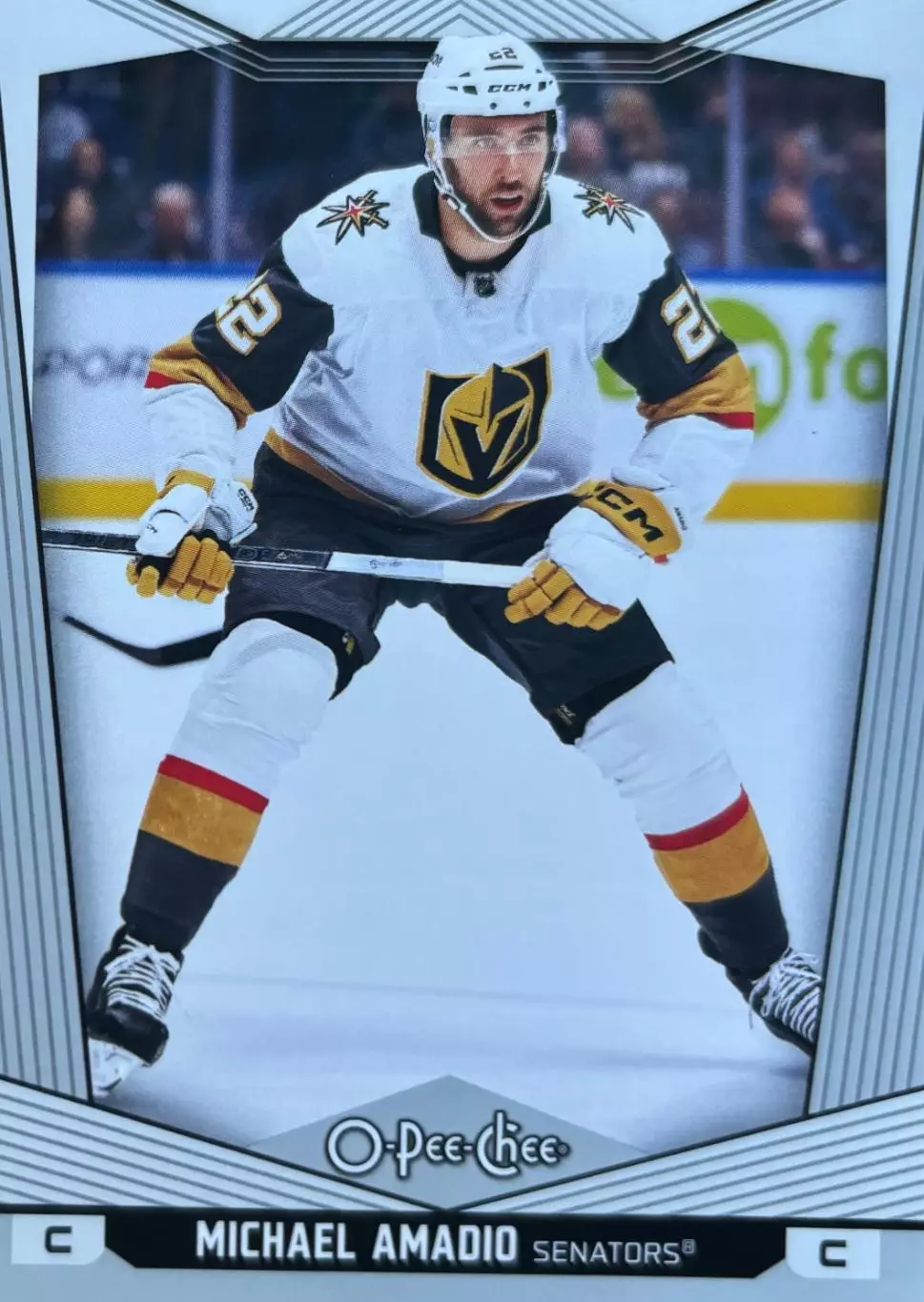 Хоккей. Карточка Michael Amadio-Майкл Амадио Vegas Golden Knights-Вегас НХЛ/NHL