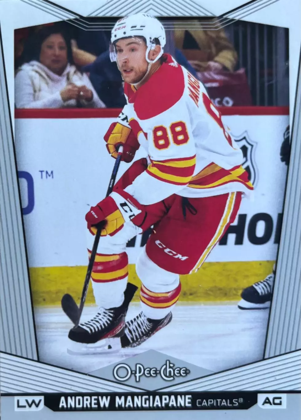 Карточка Andrew Mangiapane - Эндрю Манджипани Calgary Flames - Калгари НХЛ/NHL