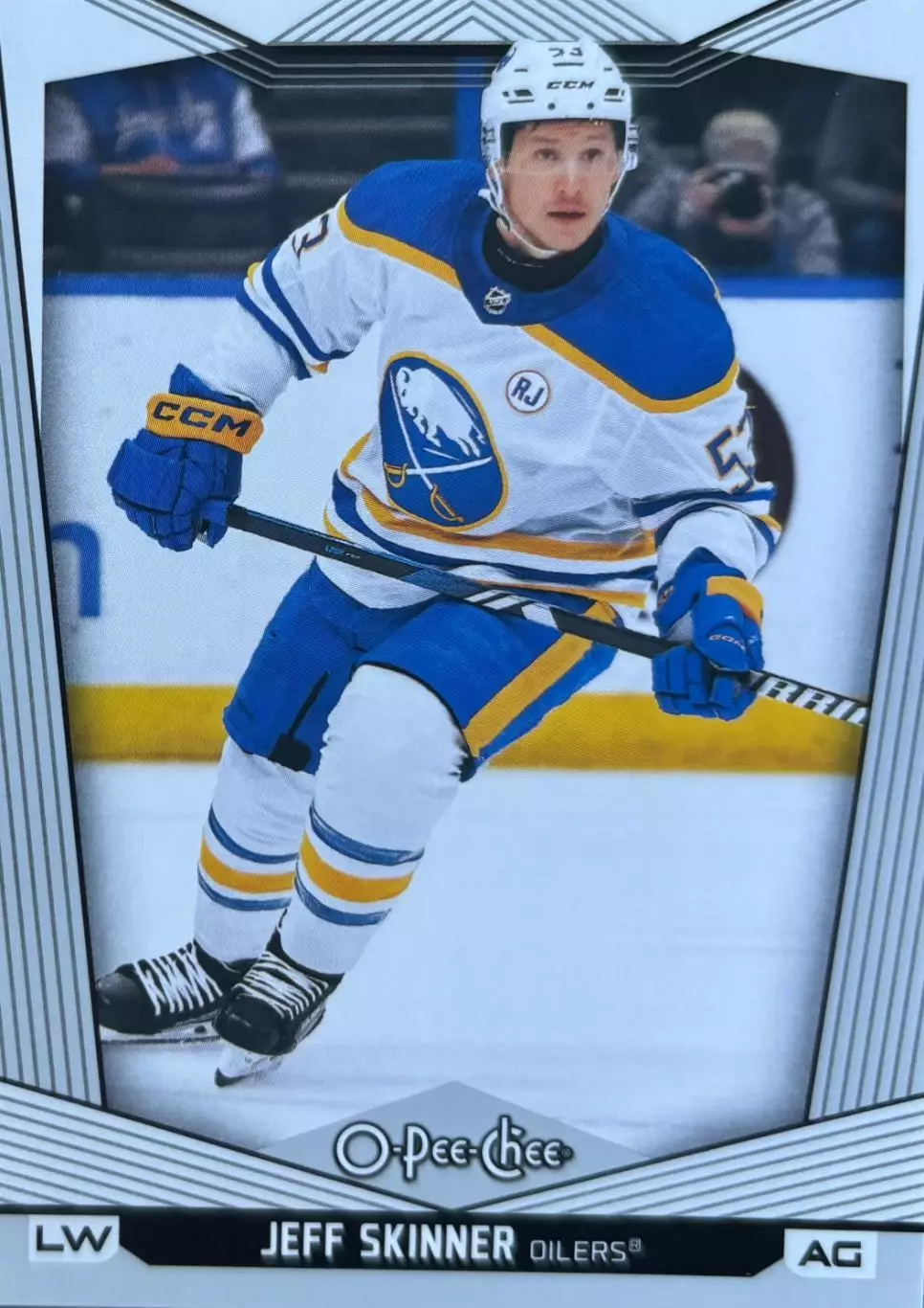 Хоккей Карточка Jeff Skinner-Джефф Скиннер Buffalo Sabres-Баффало Сейбрз НХЛ NHL