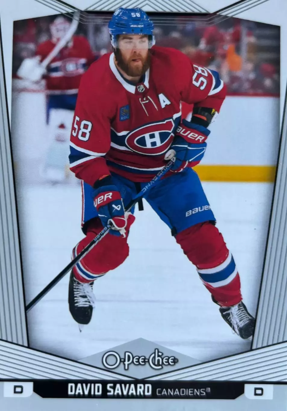 Карточка David Savard-Дэвид Савар Montreal Canadiens-Монреаль Канадиенс НХЛ/NHL