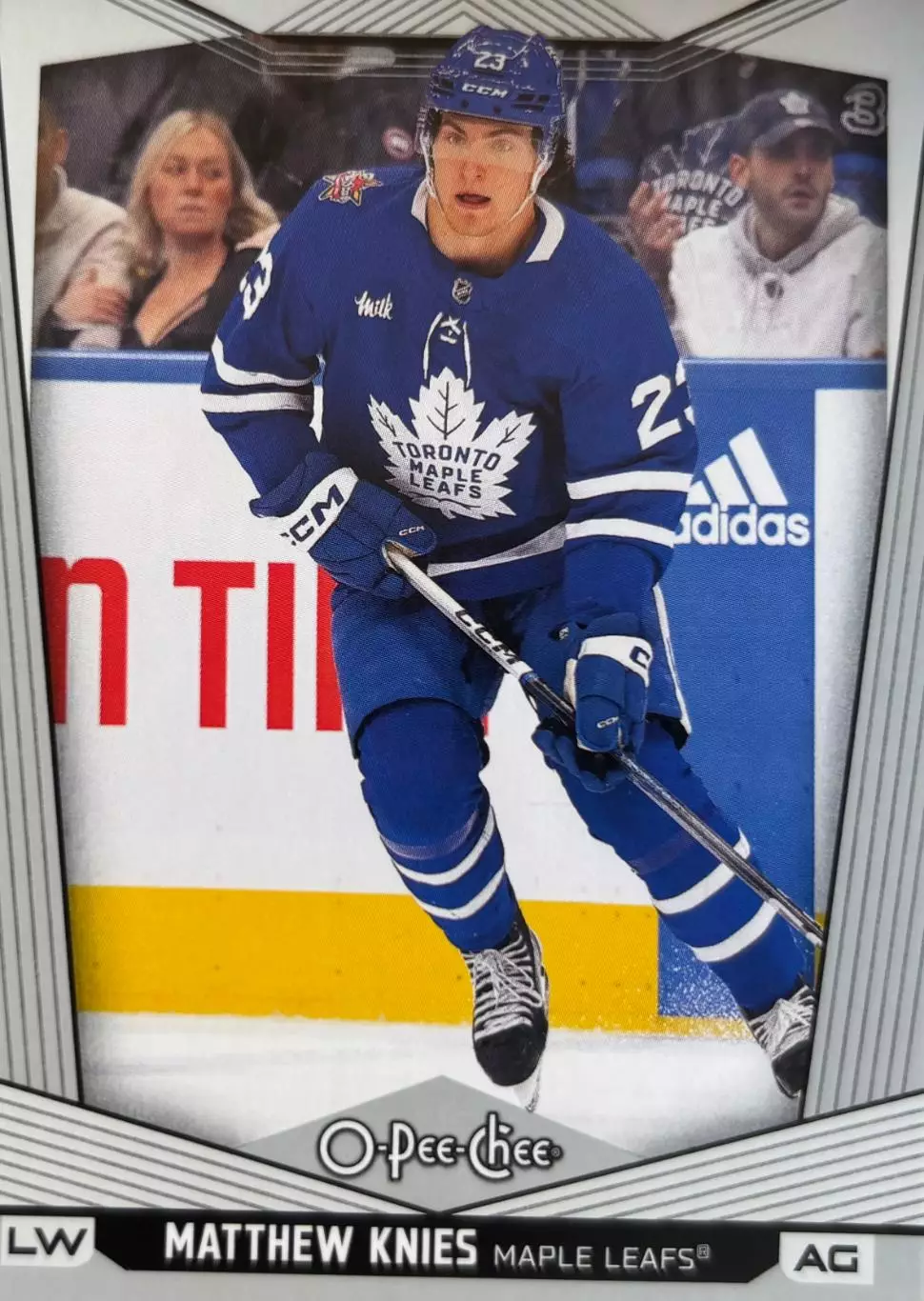 Карточка Matthew Knies - Мэттью Найз Toronto Maple Leafs - Торонто Мейпл НХЛ/NHL