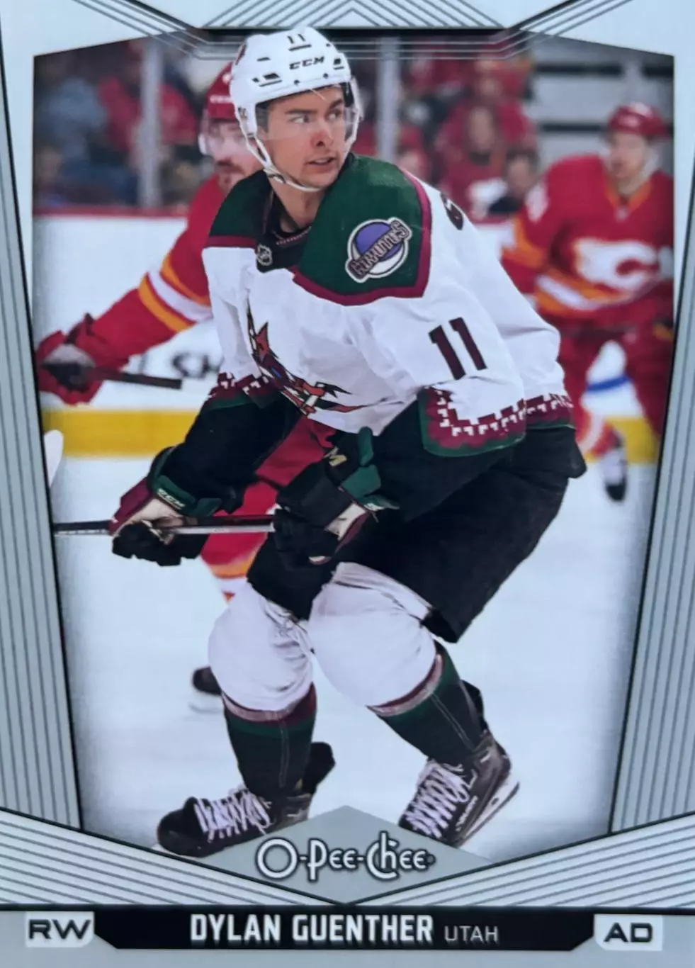 Хоккей. Карточка Dylan Guenther - Дилан Гюнтер Arizona Coyotes - Аризона НХЛ-NHL