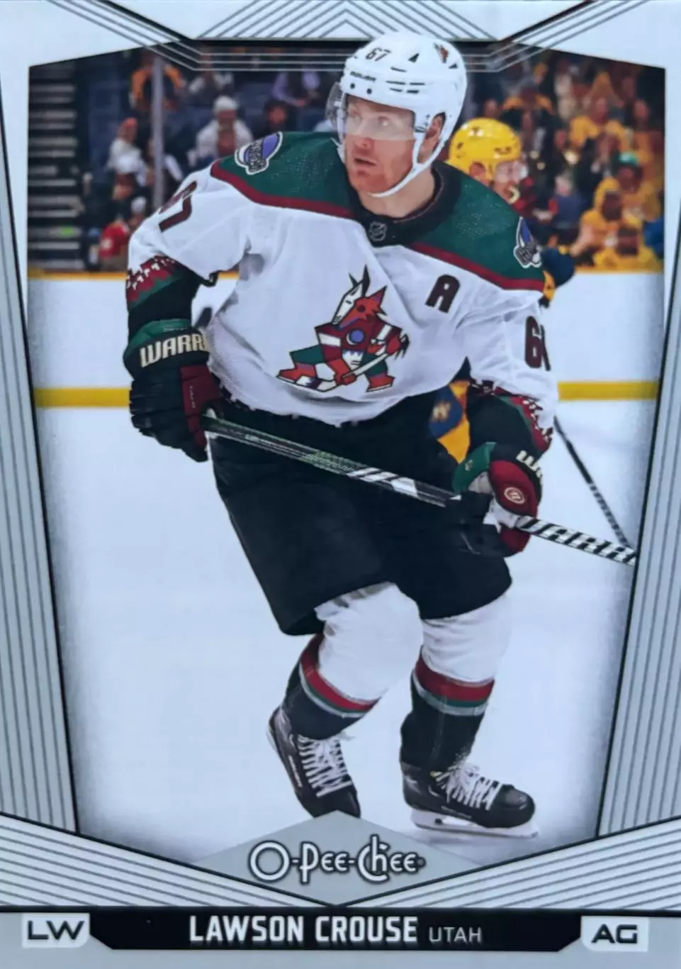 Хоккей. Карточка Lawson Crouse - Лоусон Крауз Arizona Coyotes - Аризона НХЛ-NHL