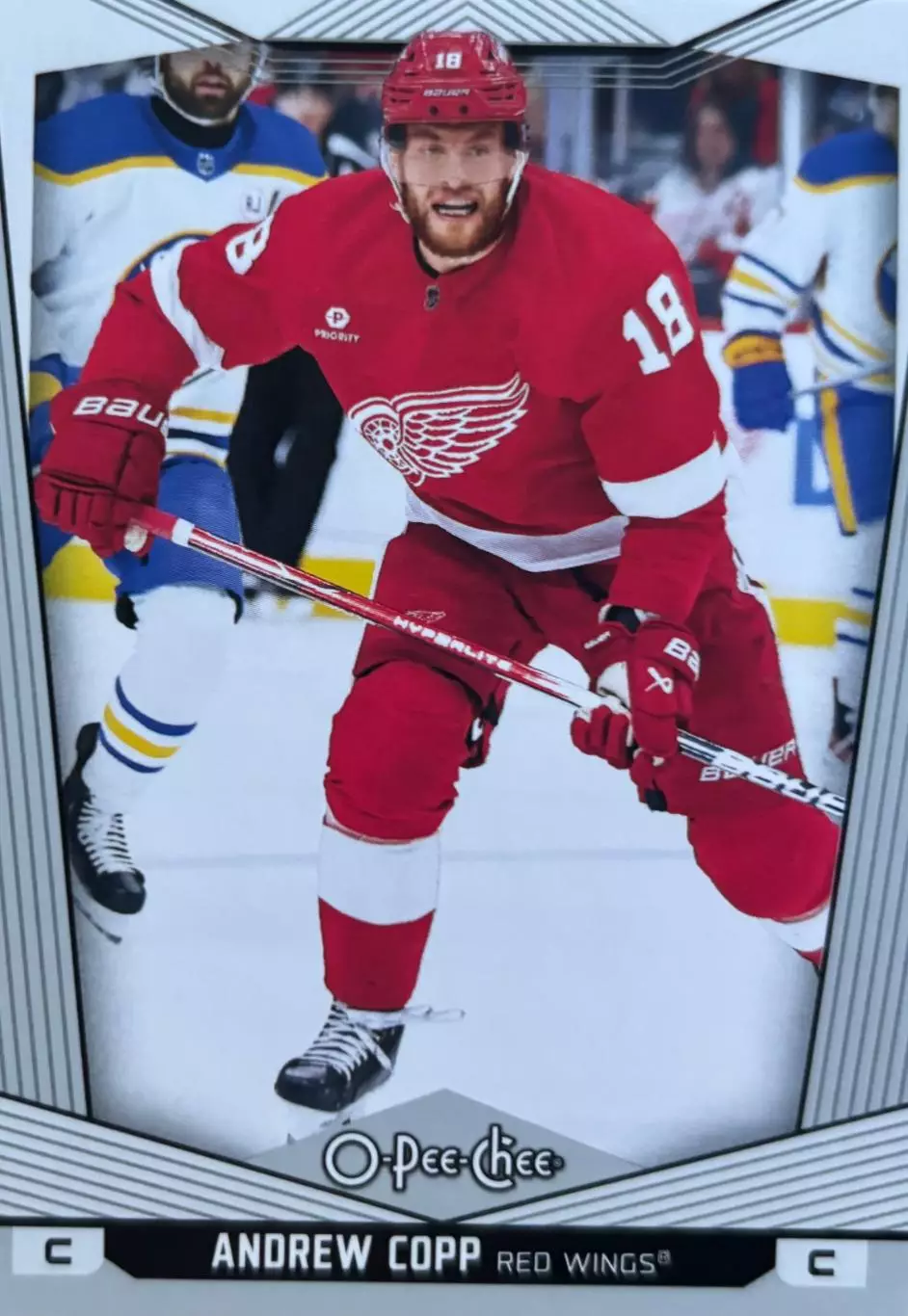 Карточка Andrew Copp - Эндрю Копп Detroit Red Wings - Детройт Ред Уингз НХЛ/NHL