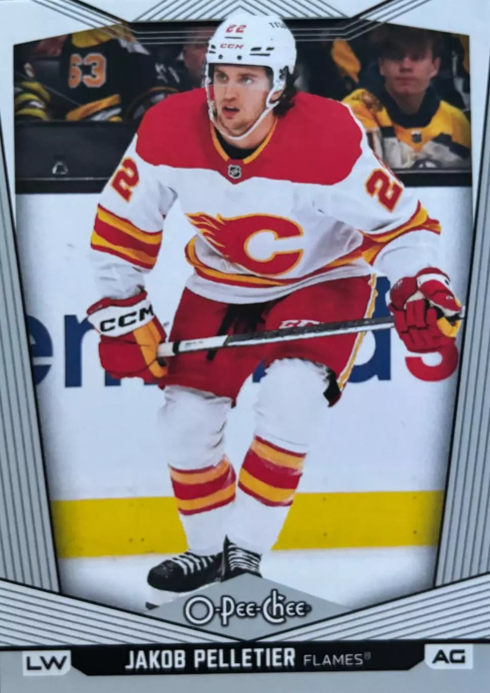Карточка Jakob Pelletier-Джейкоб Пеллетье Calgary Flames-Калгари Флэймз НХЛ/NHL
