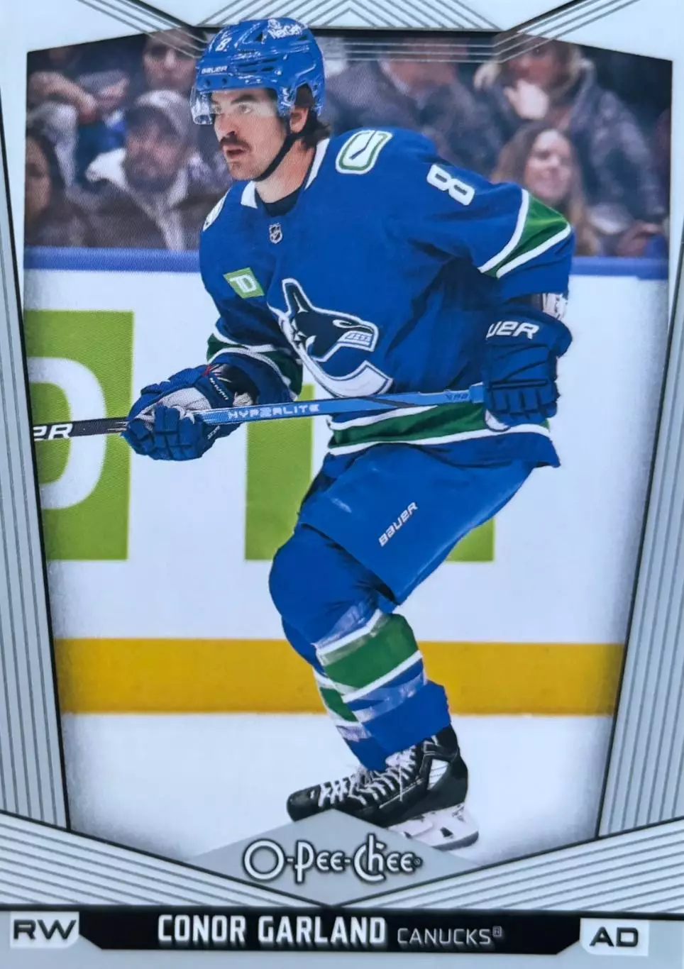 Карточка Conor Garland-Конор Гарланд Vancouver Canucks - Ванкувер Кэнакс НХЛ/NHL