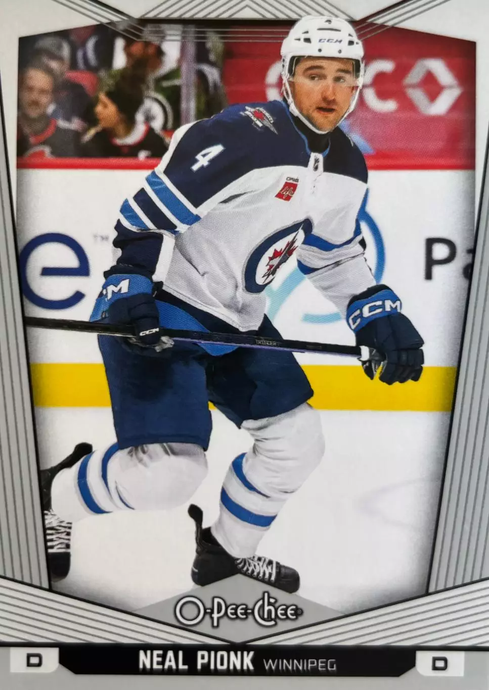Хоккей. Карточка Neal Pionk - Нил Пионк Winnipeg Jets - Виннипег Джетс НХЛ/NHL