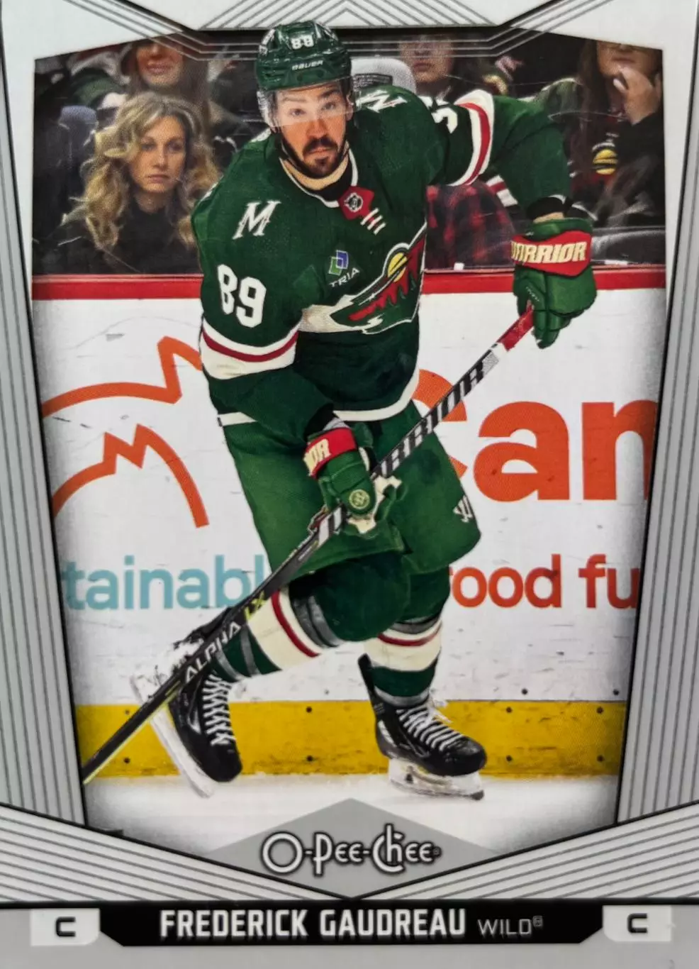 Карточка Frederick Gaudreau - Фредерик Годро Minnesota Wild - Миннесота НХЛ/NHL