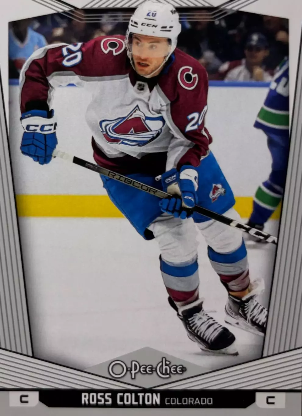 Карточка Ross Colton - Росс Колтон Colorado Avalanche - Колорадо Эвеланш НХЛ/NHL