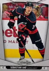Хоккей Карточка Sebastian Aho/Себастьян Ахо Carolina Hurricanes/Каролина НХЛ/NHL