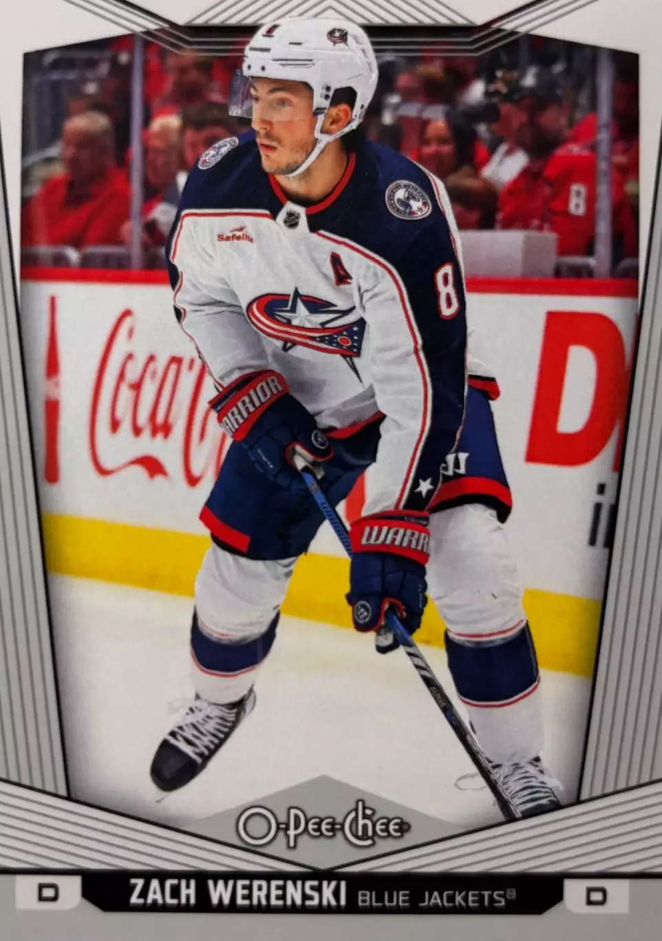 Карточка Zach Werenski/Зак Веренски Columbus Blue Jackets/Коламбус НХЛ-NHL