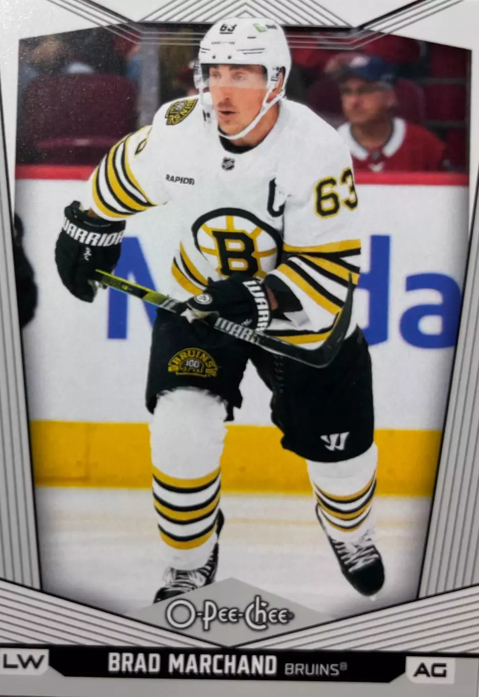 Хоккей Карточка Brad Marchand-Брэд Маршанд Boston Bruins - Бостон Брюинз НХЛ NHL