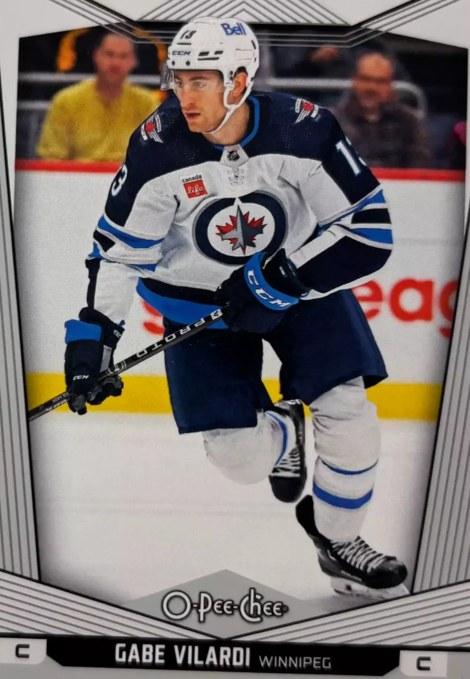 Карточка Gabe Vilardi - Габриэль Виларди Winnipeg Jets - Виннипег Джетс НХЛ/NHL