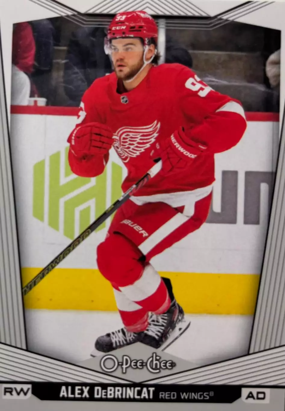 Хоккей Карточка Alex DeBrincat-Алекс Дебринкэт Detroit Red Wings-Детройт НХЛ-NHL