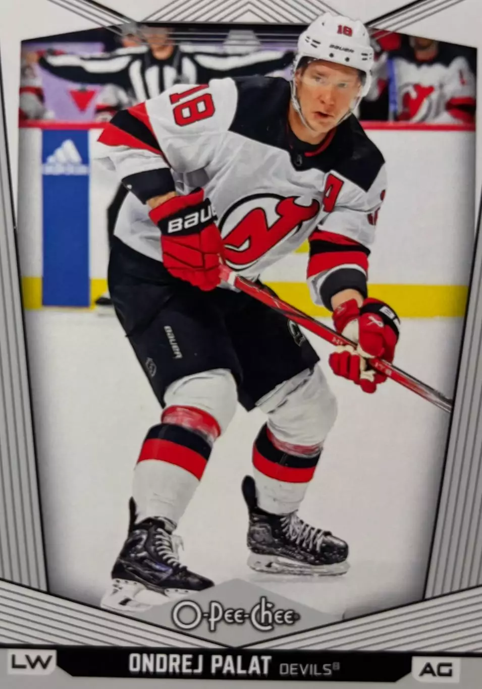Хоккей. Карточка Ondrej Palat-Ондржей Палат New Jersey Devils/Нью-Джерси НХЛ-NHL
