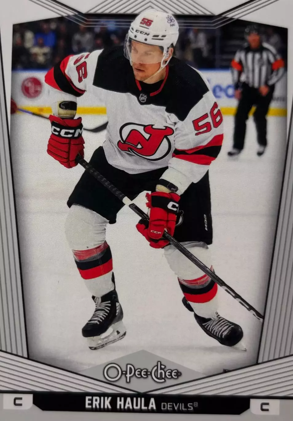 Карточка Erik Haula - Эрик Хаула New Jersey Devils / Нью-Джерси Девилз НХЛ/NHL