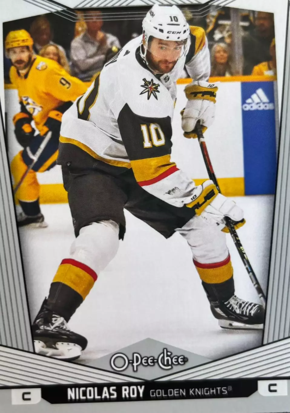 Хоккей. Карточка Nicolas Roy - Николя Руа Vegas Golden Knights - Вегас НХЛ-NHL