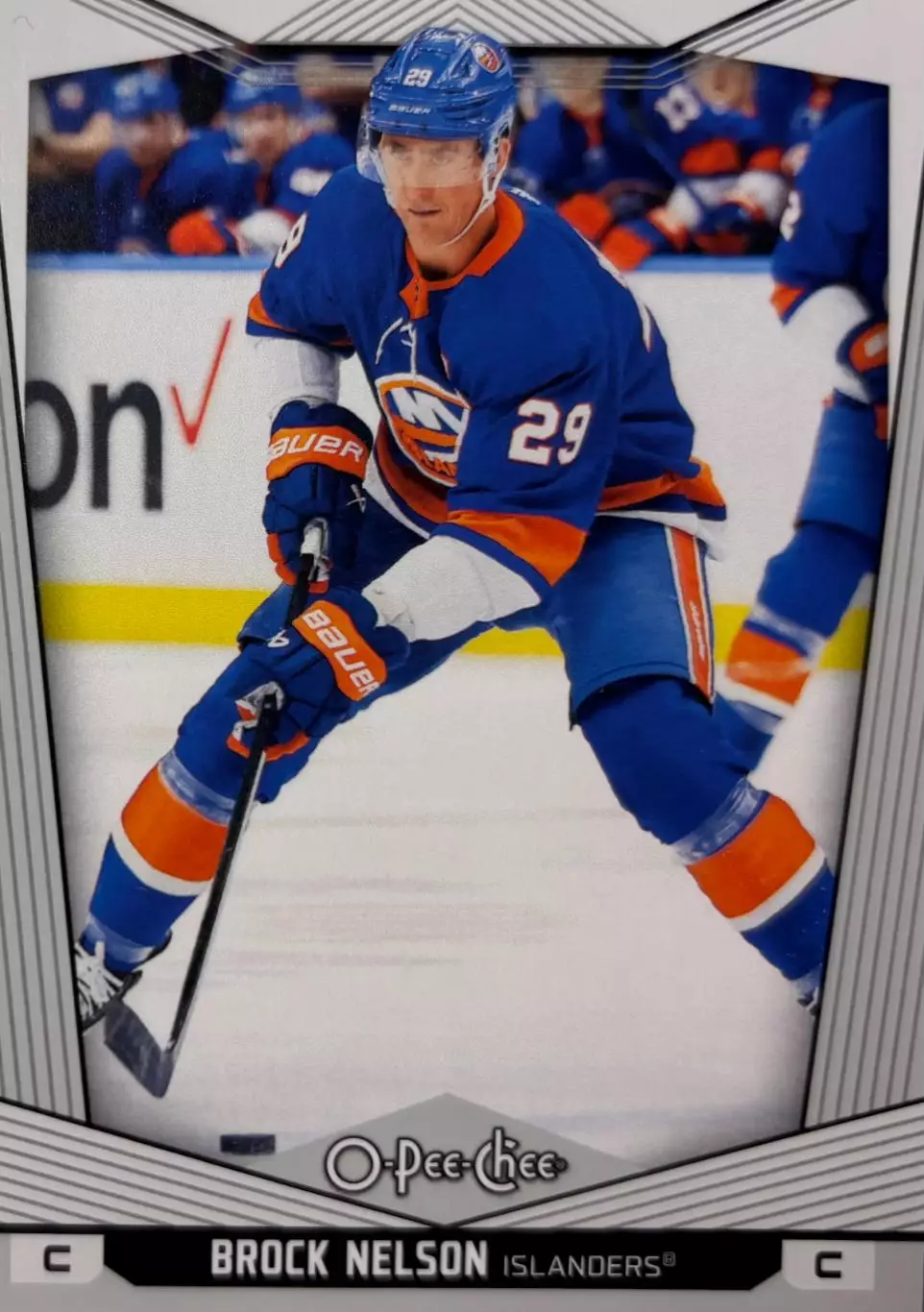 Хоккей. Карточка Brock Nelson-Брок Нельсон New York Islanders-Айлендерс НХЛ NHL