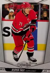 Хоккей. Карточка Jesper Fast-Йеспер Фаст Carolina Hurricanes - Каролина НХЛ-NHL