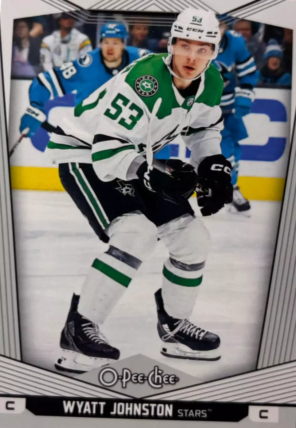 Хоккей Карточка Wyatt Johnston-Уайатт Джонстон Dallas Stars-Даллас Старз НХЛ NHL